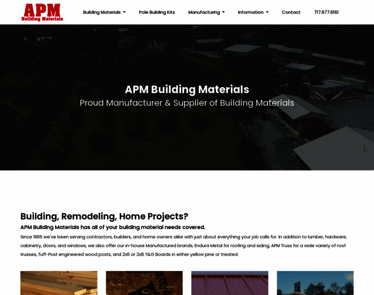 Apmbuildingmaterials.com thumbnail