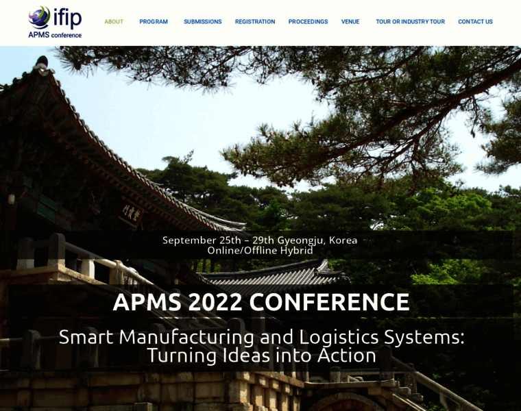 Apms-conference.org thumbnail