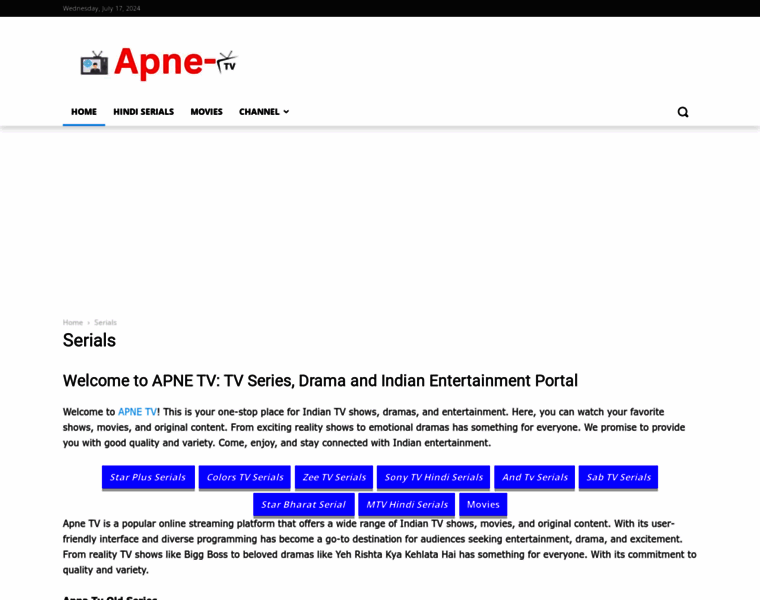 Indian serials apne tv hot sale