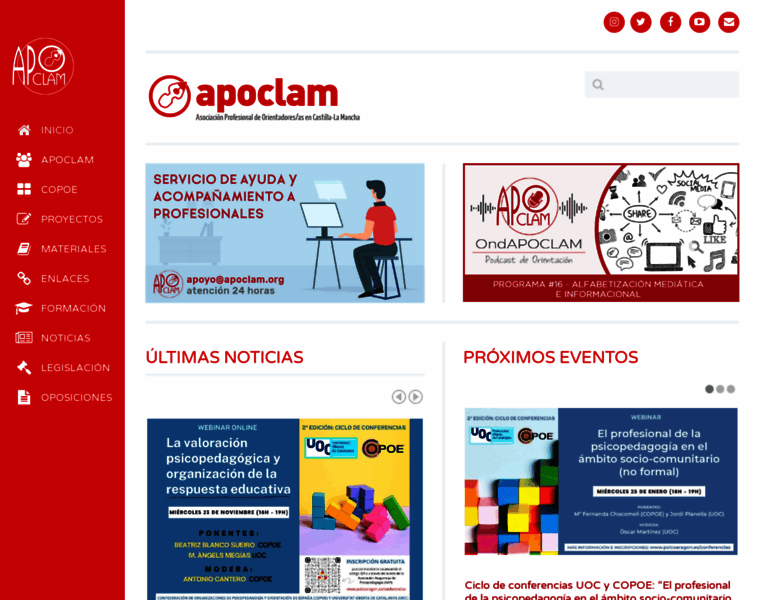 Apoclam.org thumbnail
