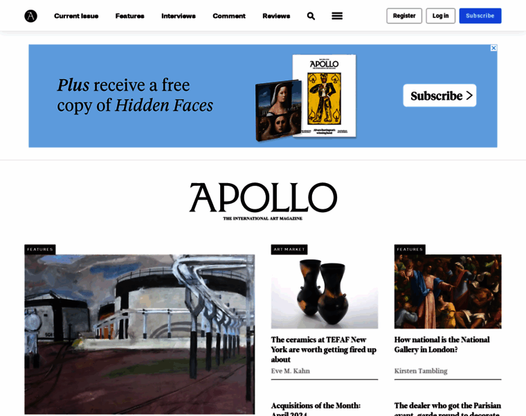 Apollo-magazine.com thumbnail