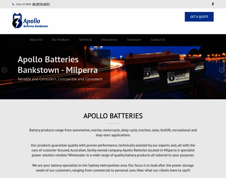 Apollobattery.com.au thumbnail