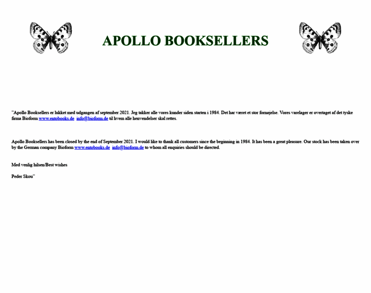 Apollobooks.dk thumbnail