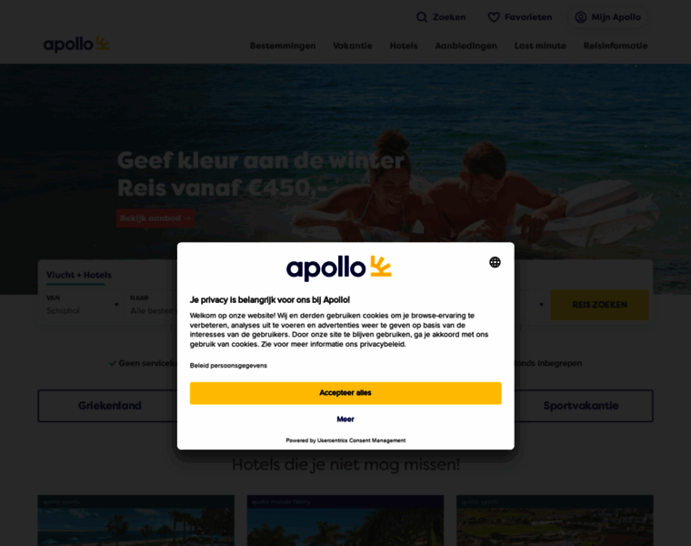 Apolloreizen.nl thumbnail