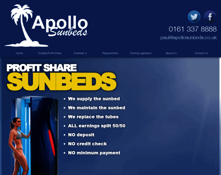 Apollosunbeds.co.uk thumbnail