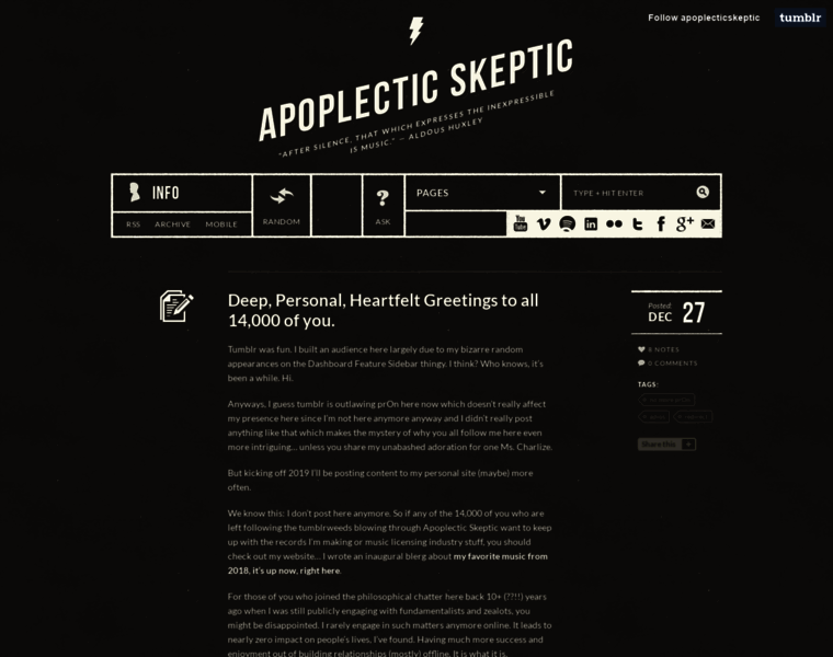 Apoplecticskeptic.com thumbnail