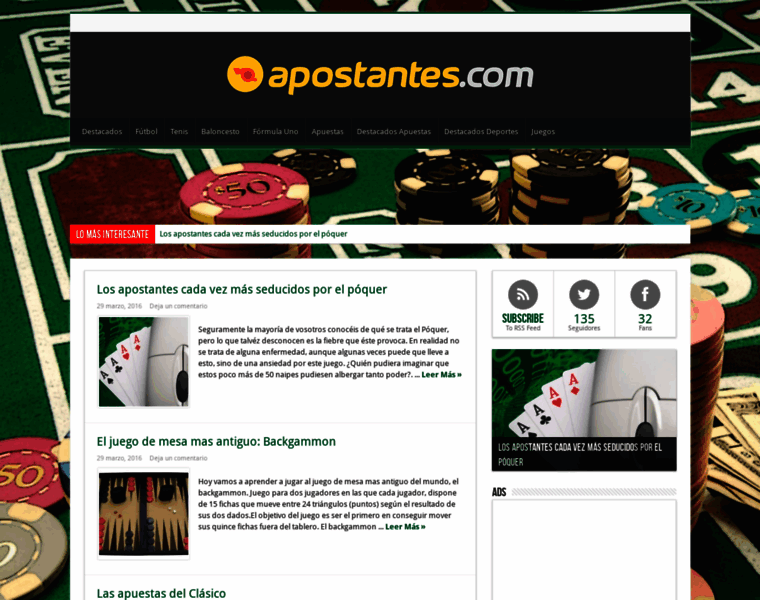 Apostantes.com thumbnail