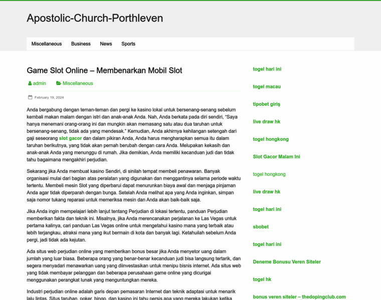 Apostolic-church-porthleven.org thumbnail