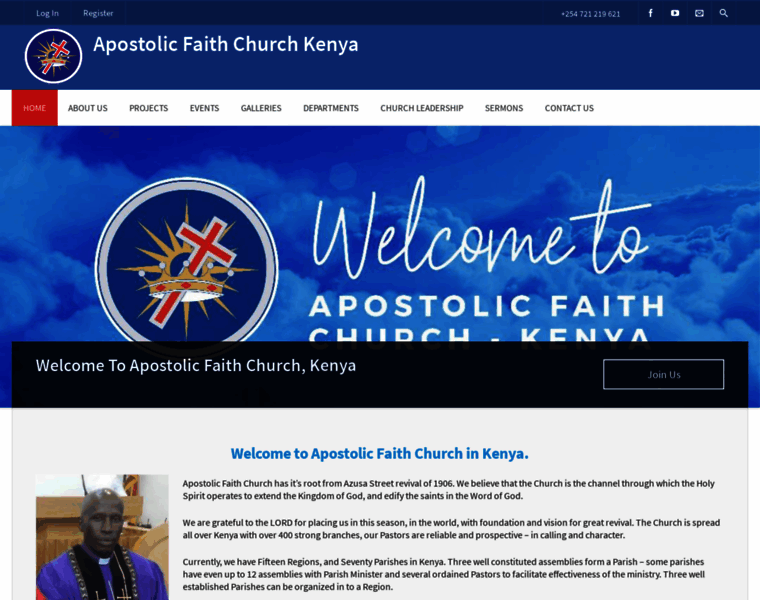 Apostolicfaithkenya.com thumbnail