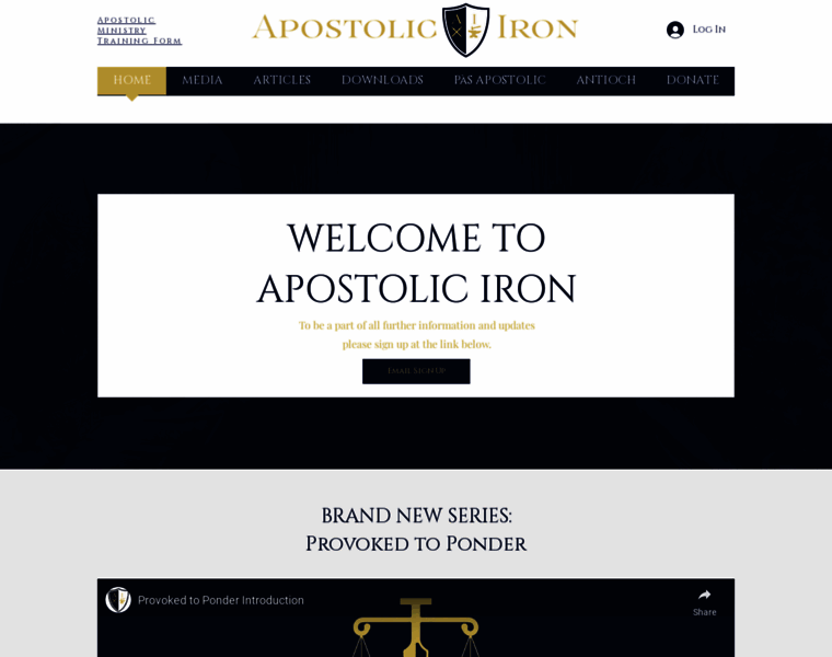 Apostoliciron.com thumbnail