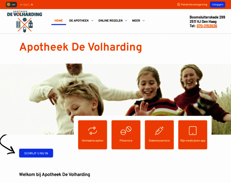 Apotheekdevolharding.nl thumbnail