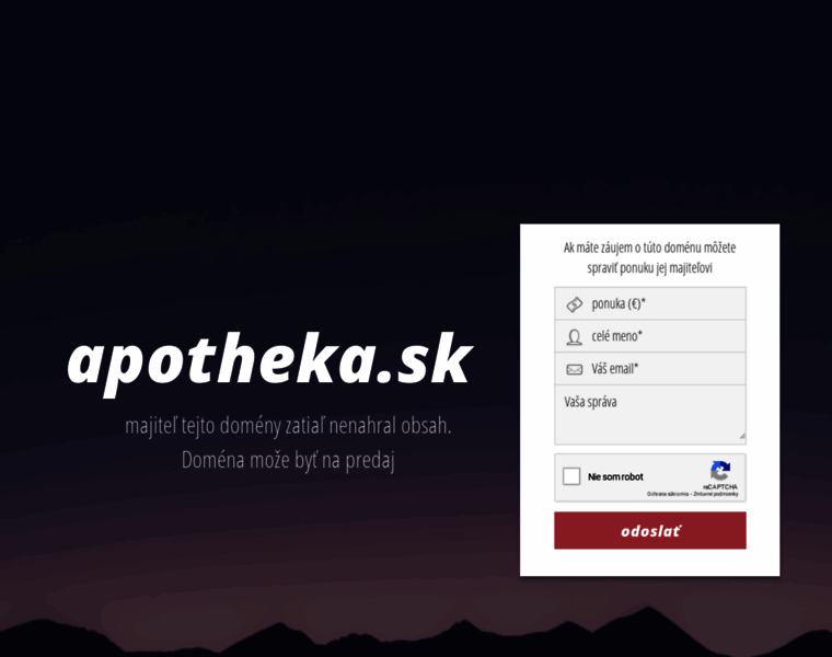 Apotheka.sk thumbnail