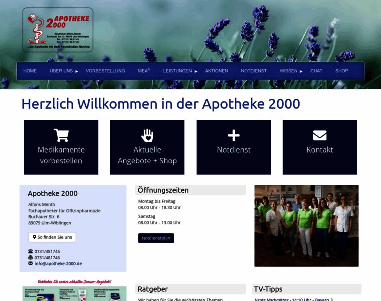 Apotheke-2000.de thumbnail