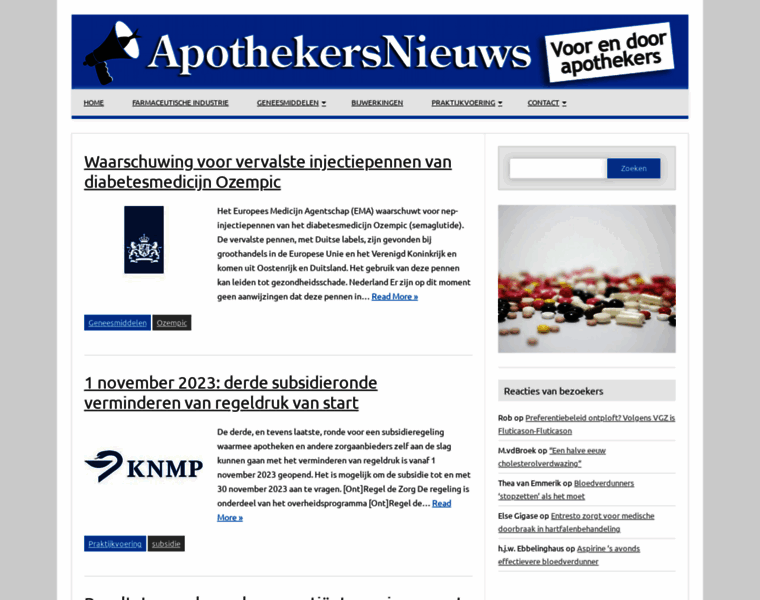 Apothekersnieuws.nl thumbnail