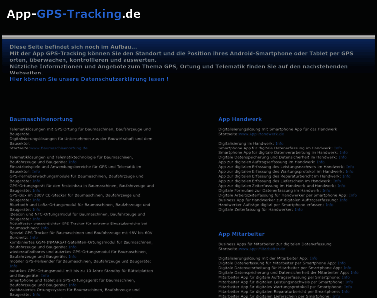 App-gps-tracking.de thumbnail
