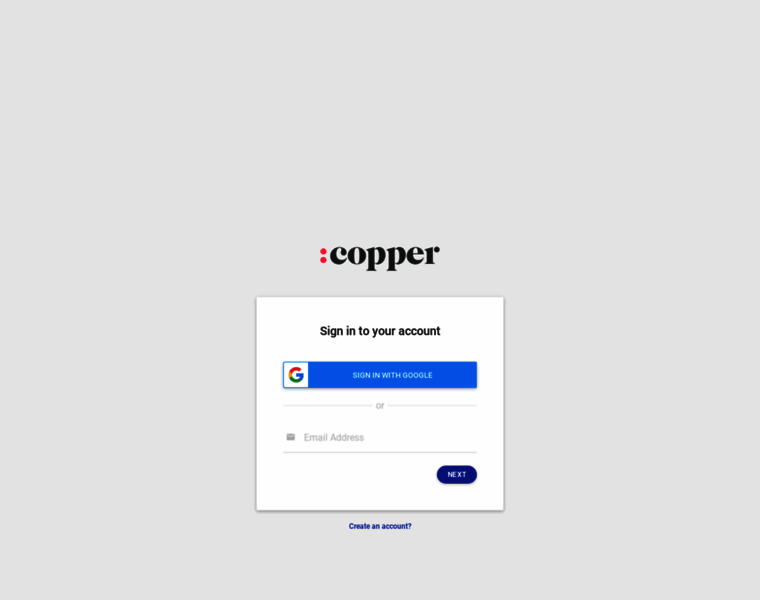 App.copper.com thumbnail