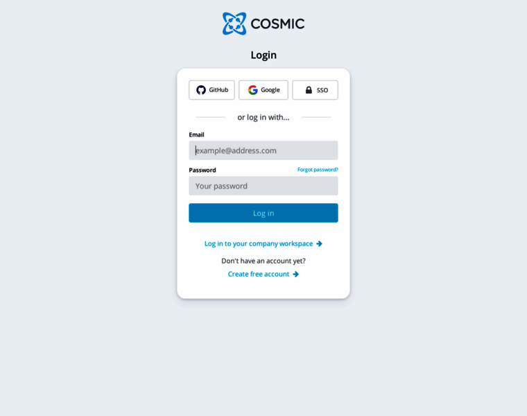 App.cosmicjs.com thumbnail