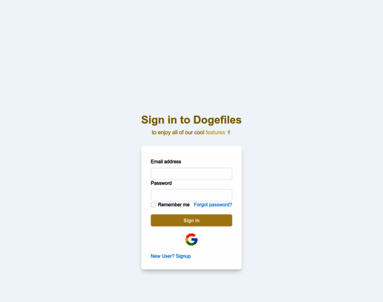 App.dogefiles.io thumbnail