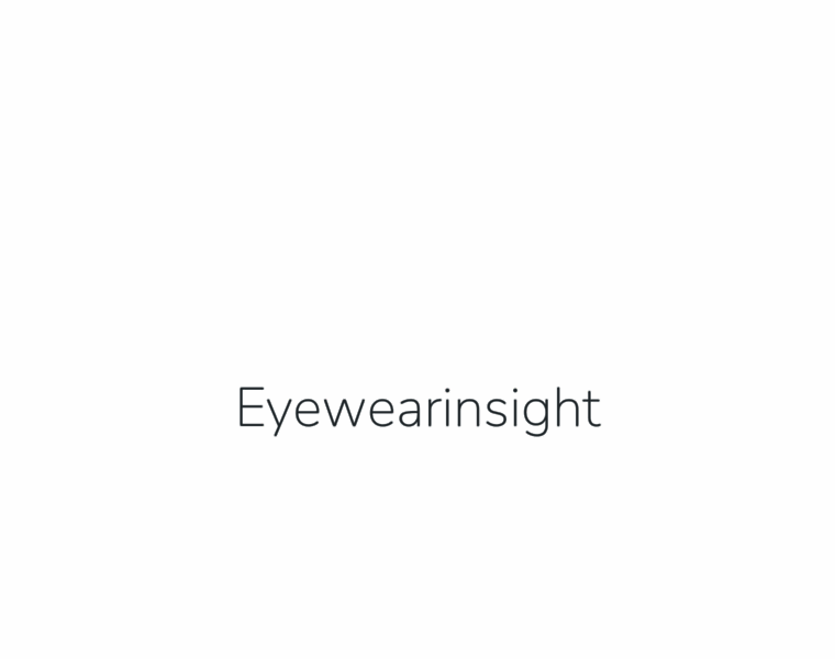 App.eyewearinsight.com thumbnail