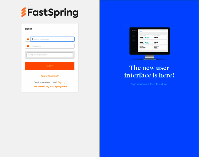 App.fastspring.com thumbnail