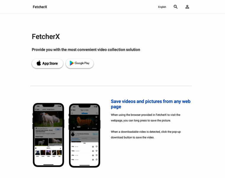 App.fetcherx.com thumbnail