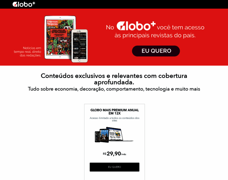 App.globomais.com.br thumbnail