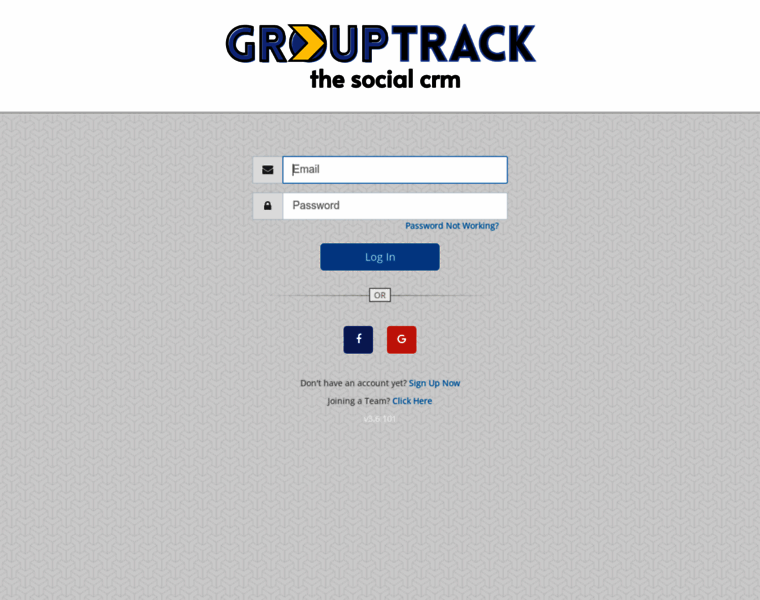 App.grouptrackcrm.com thumbnail