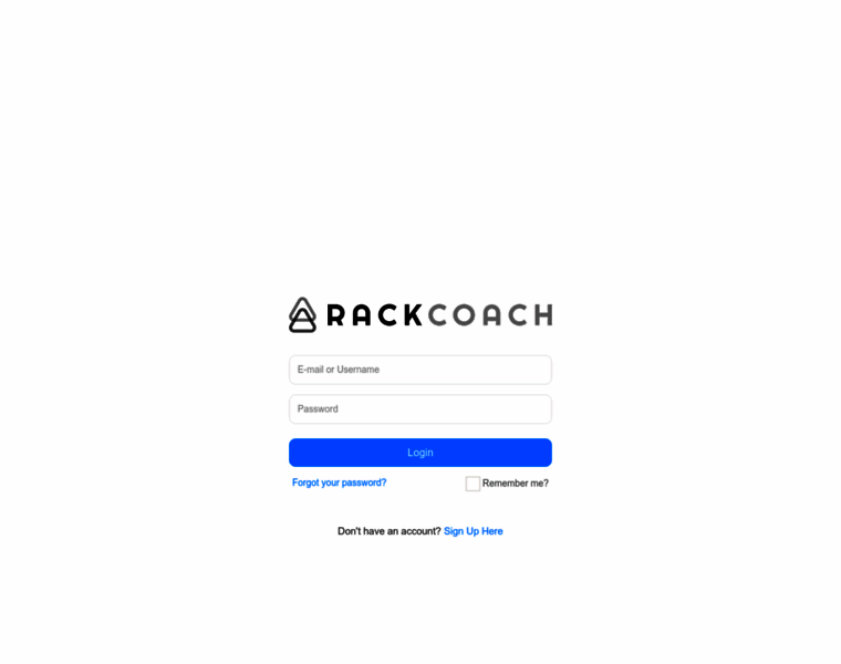 App.rackcoach.com thumbnail