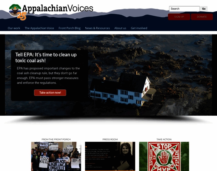 Appalachianvoices.org thumbnail