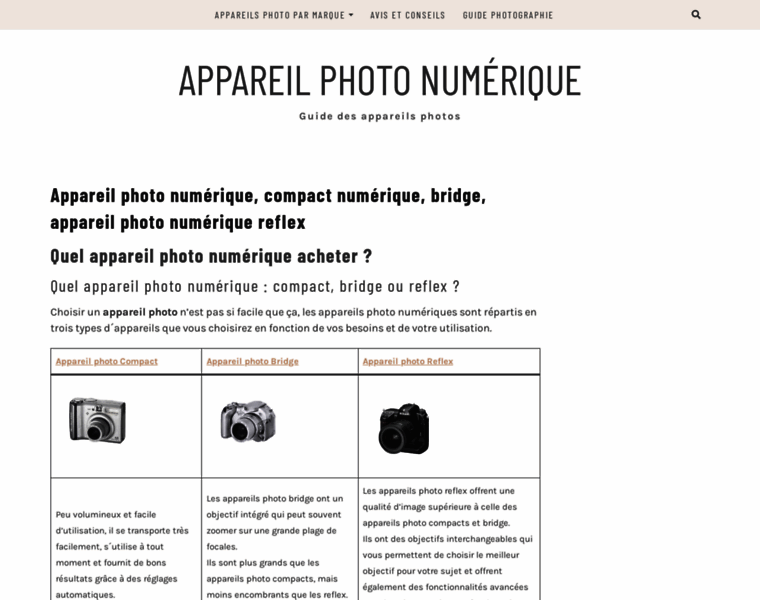 Appareil-photo-numerique.fr thumbnail