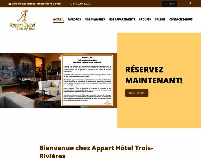 Apparthoteltroisrivieres.com thumbnail