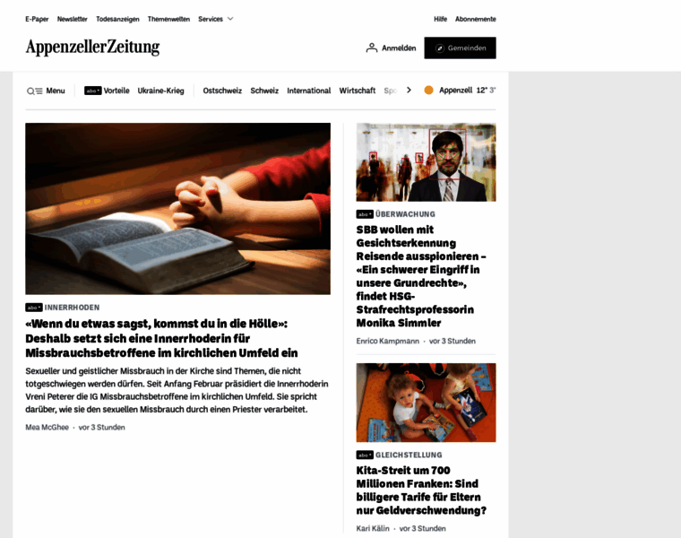 Appenzellerzeitung.ch thumbnail