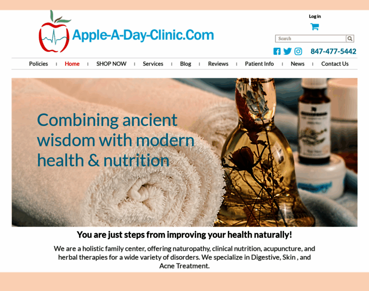 Apple-a-day-clinic.com thumbnail