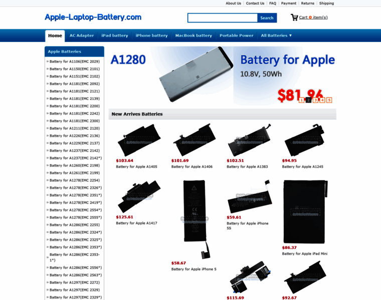 Apple-laptop-battery.com thumbnail