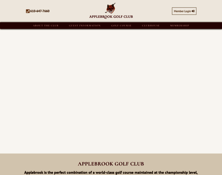 Applebrookgolfclub.com thumbnail