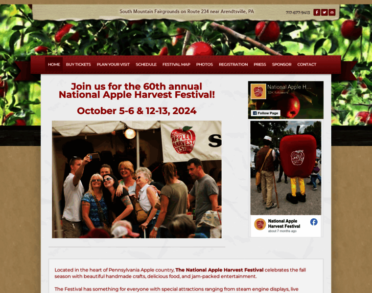 Appleharvest.com thumbnail