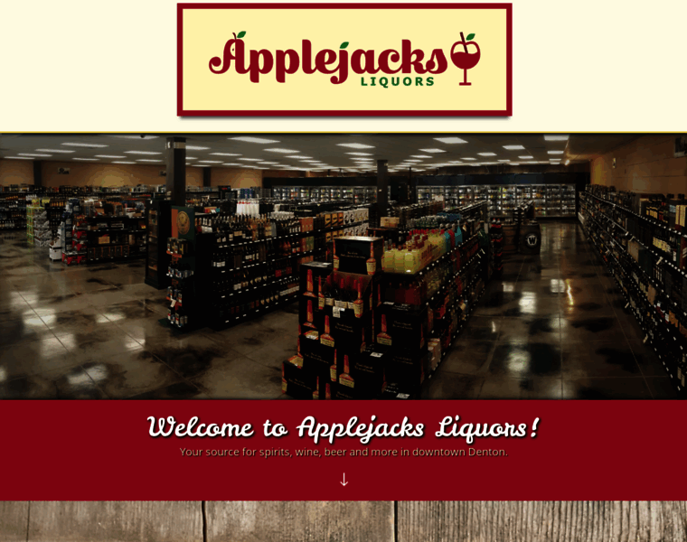 Applejacksliquors.com thumbnail