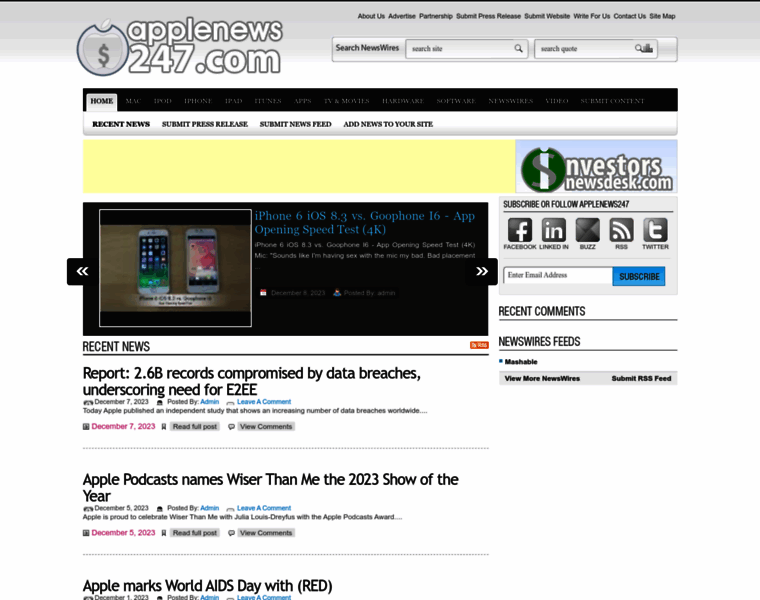 Applenews247.com thumbnail