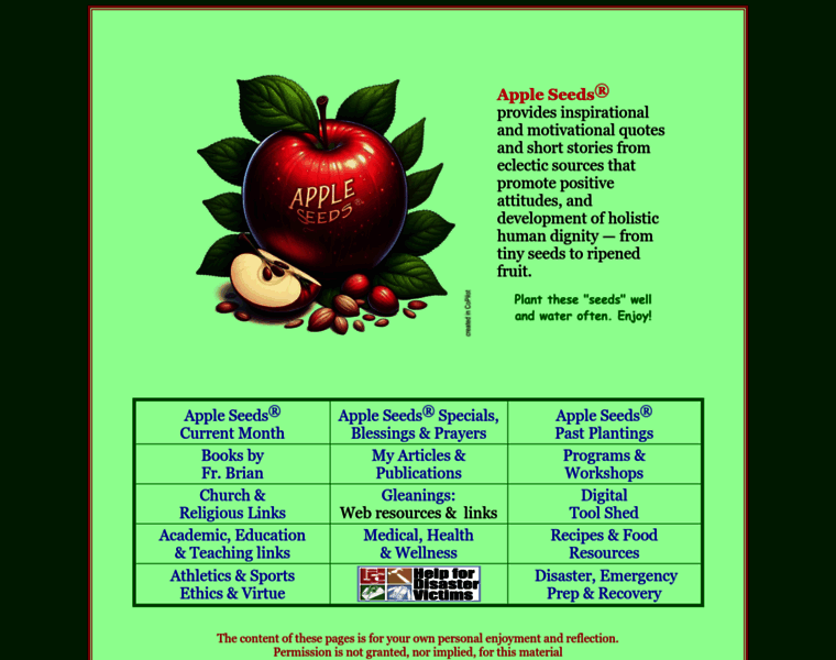 Appleseeds.org thumbnail Appleseeds.org thumbnail
