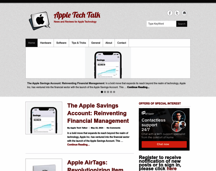 Appletechtalk.com thumbnail
