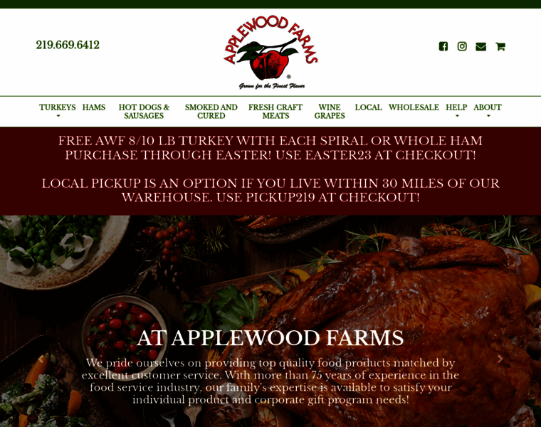 Applewoodfarms.com thumbnail