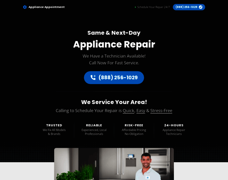 Applianceappointment.com thumbnail