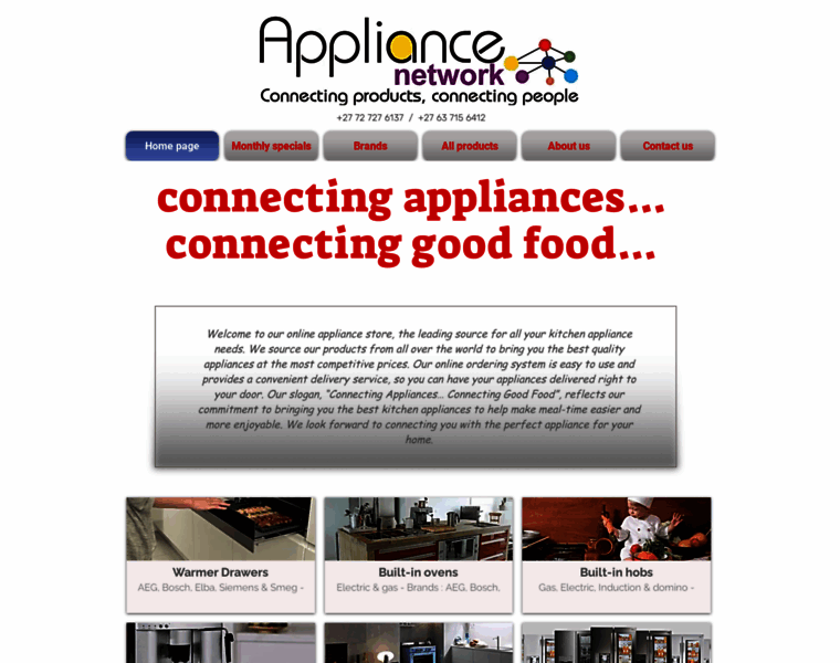 Appliancenetwork.co.za thumbnail