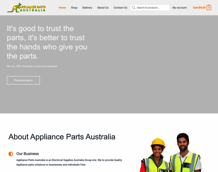 Appliancepartsaustralia.com.au thumbnail
