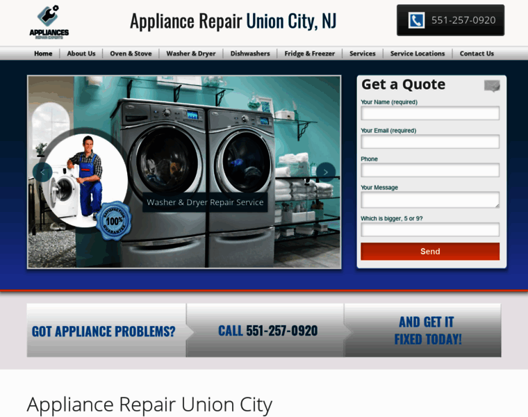 Appliancerepair-pro-unioncity.us thumbnail