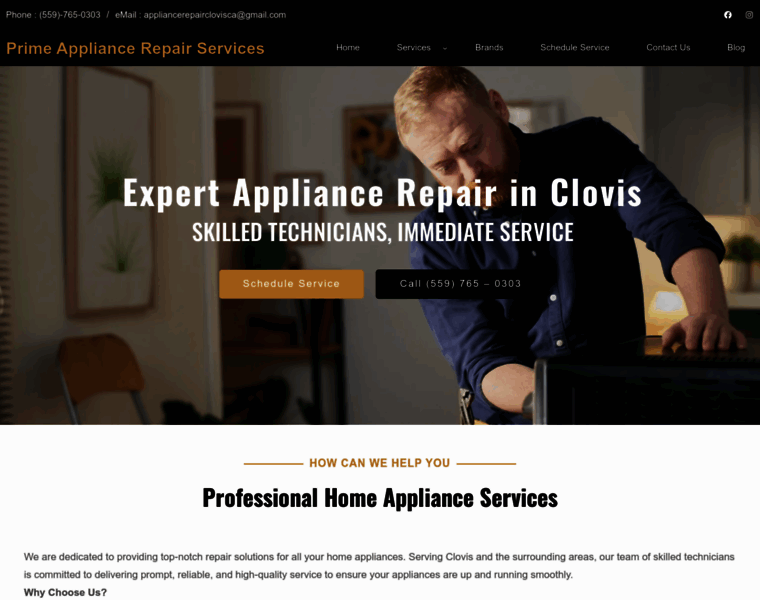 Appliancerepairclovis.com thumbnail