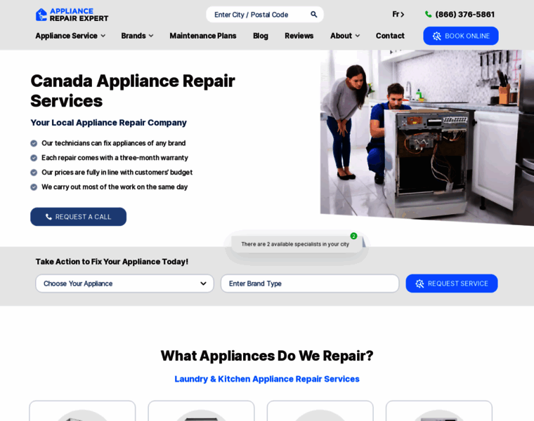Appliancerepairexpert.ca thumbnail