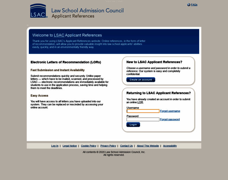 Applicantreferences.lsac.org thumbnail