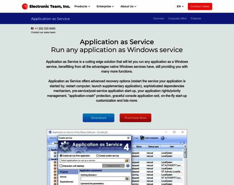 Application-as-service.com thumbnail