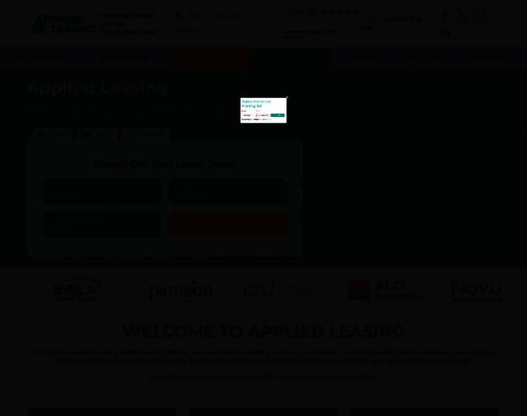 Appliedleasing.co.uk thumbnail